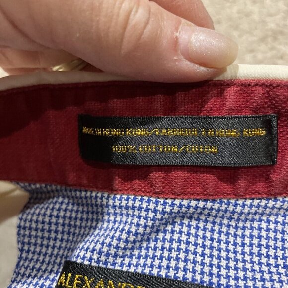 Vintage Alexander Julian Colours Button Up Shirt Men's XL Ivory Short Sleeve 90s - Picture 7 of 9